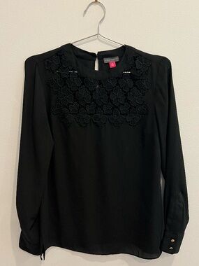 Vince Camuto Women's Black Blouse